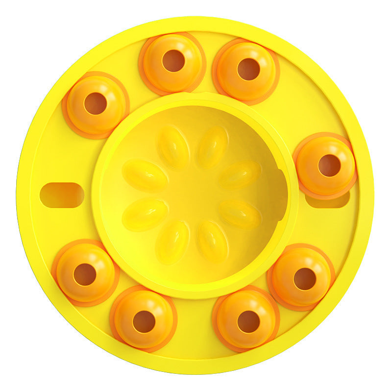 Interactive Dog Puzzle Toy for Slow Feeding – IQ-Boosting Food Dispenser with Non-Slip Base 5