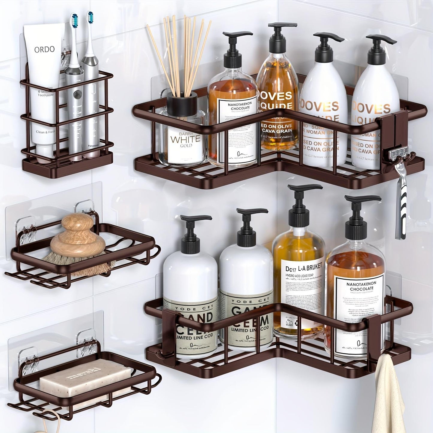 Corner Shower Storage Rack
