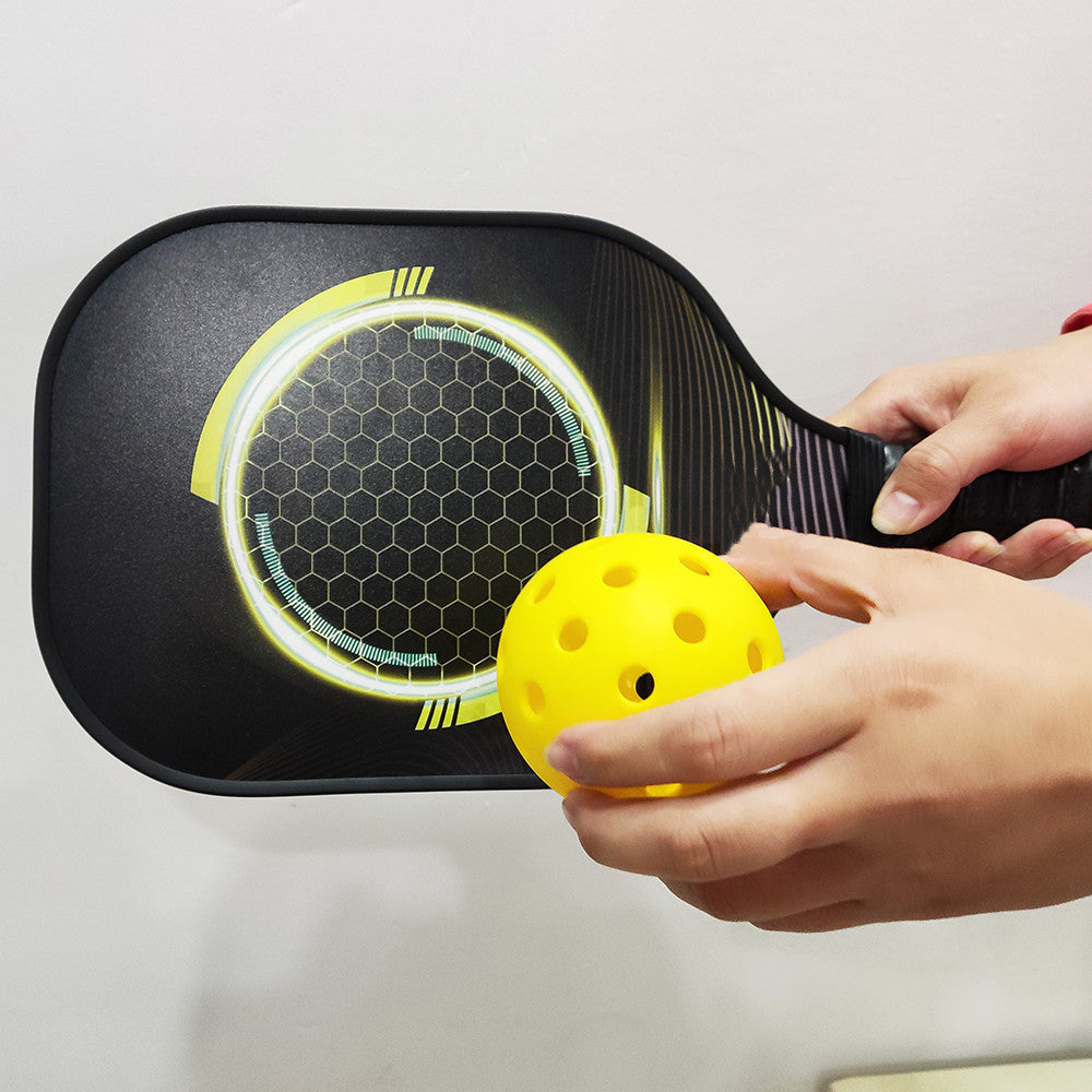 Lightweight Carbon Fiber Pickleball Racket with Comfortable PU Handle β Durable and Enhanced Control 2