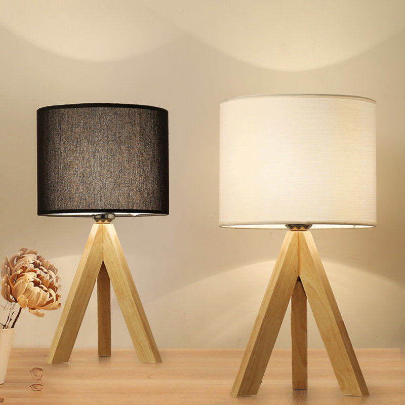 CANVAS - Rustic Wooden Table Lamp