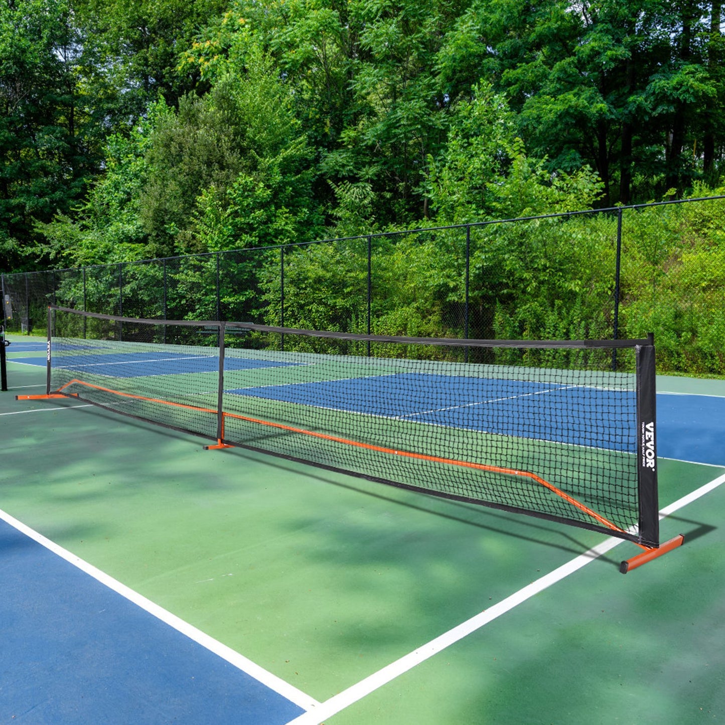 Portable 22FT Pickleball Net Set with Carrying Bag, Paddles & Balls β Weather Resistant, Best Portable Pickleball Net for Outdoor Fun 3