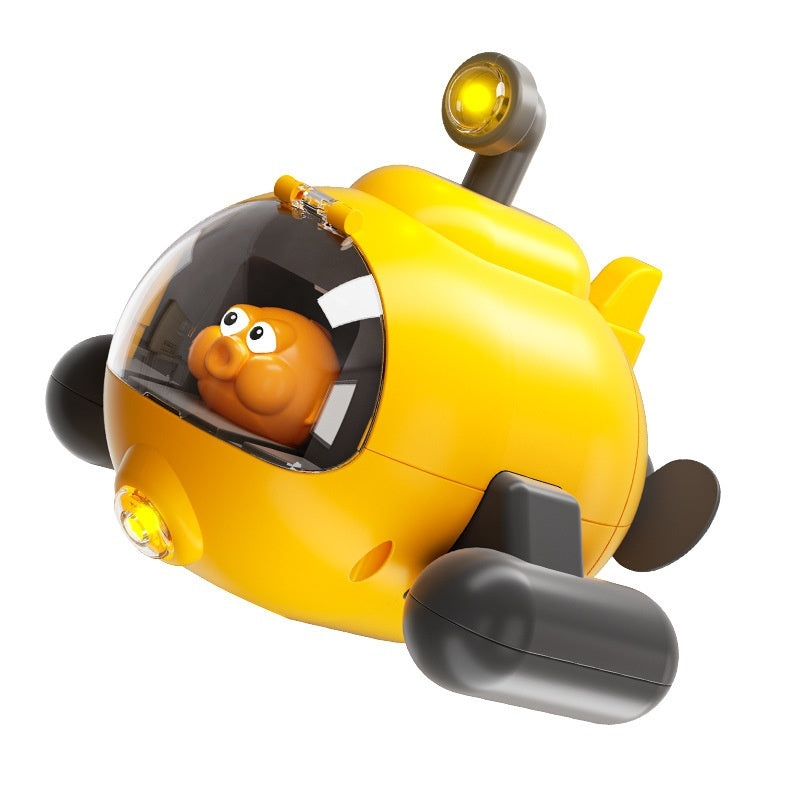 Luminous Catapult Submarine Bath Toy β Colorful Plastic Water Toy for Kids, Promotes Hand-Eye Coordination and Learning 4