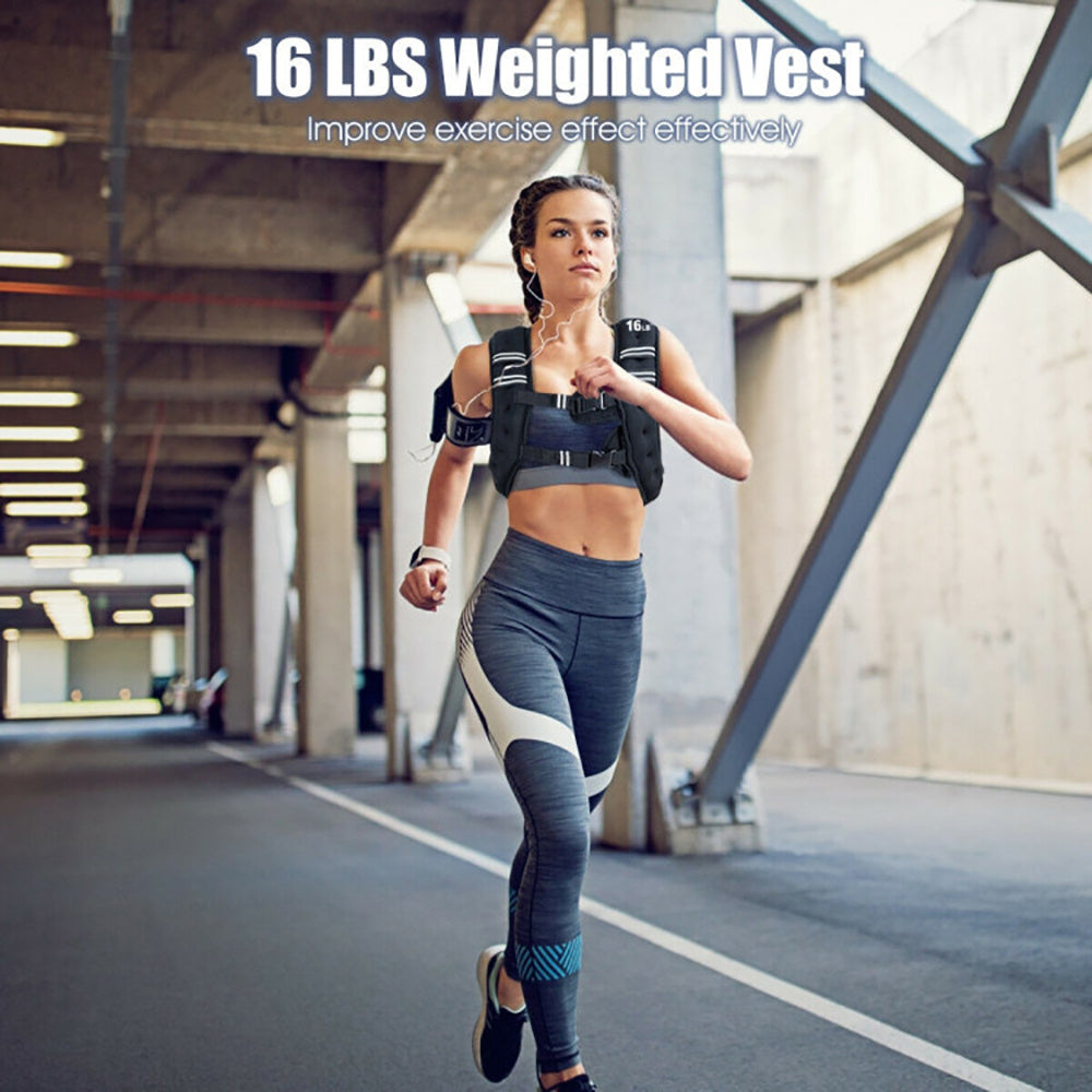 16 LB Weighted Vest for Fitness