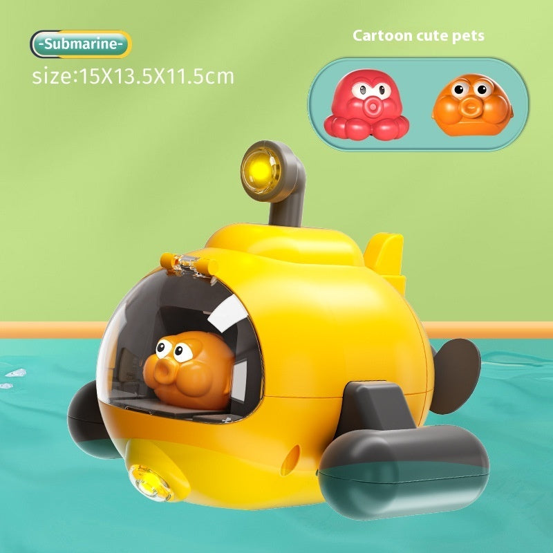 Luminous Catapult Submarine Bath Toy β Colorful Plastic Water Toy for Kids, Promotes Hand-Eye Coordination and Learning 7
