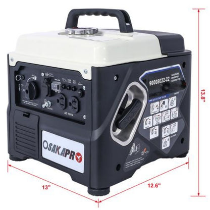Portable 1200W Inverter Generator with Eco-Mode