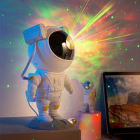Creative Astronaut Galaxy Projector Nightlight with Adjustable Nebula Effects and Remote Control 1