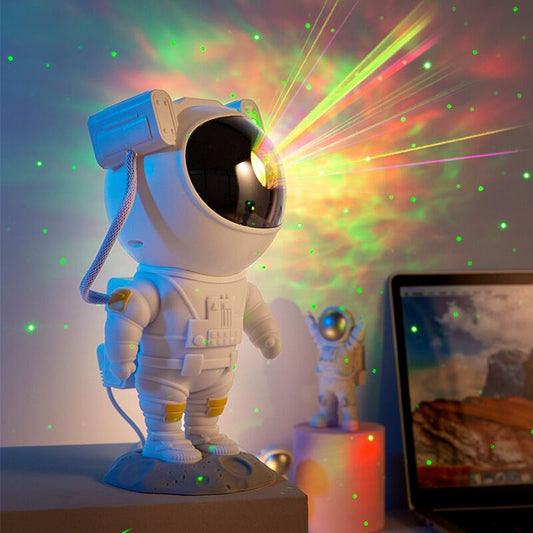 Creative Astronaut Galaxy Projector Nightlight with Adjustable Nebula Effects and Remote Control 1