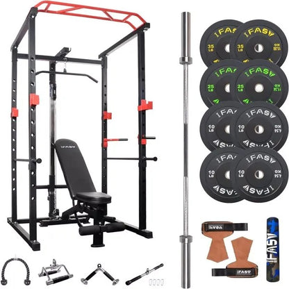 Multi-Functional Power Cage Home Gym
