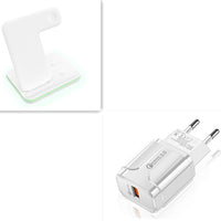 3-in-1 Wireless Charger Station for Phone, Watch, and Headset – Fast Charging Pad 6