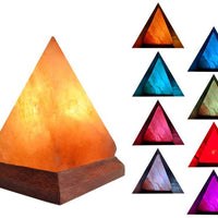 Himalayan Pyramid Salt Lamp