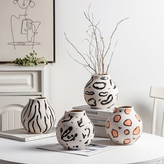 PRINT - Nordic Ceramic Vase