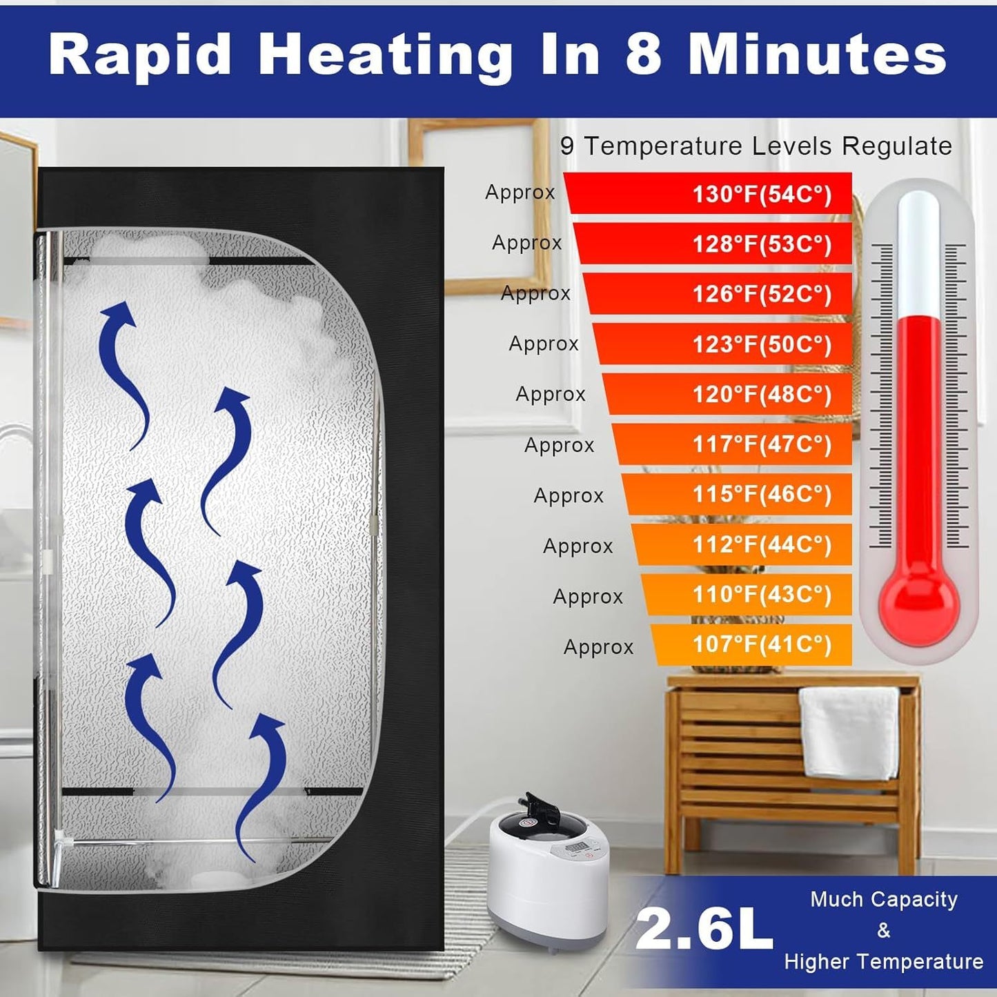 Portable Steam Spa Sauna Tent