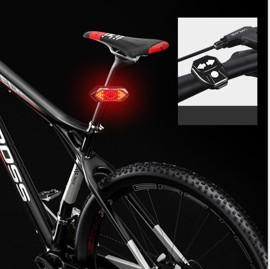 Smart Remote Control Waterproof Bike Taillight with LED Turn Signal and Horn 2