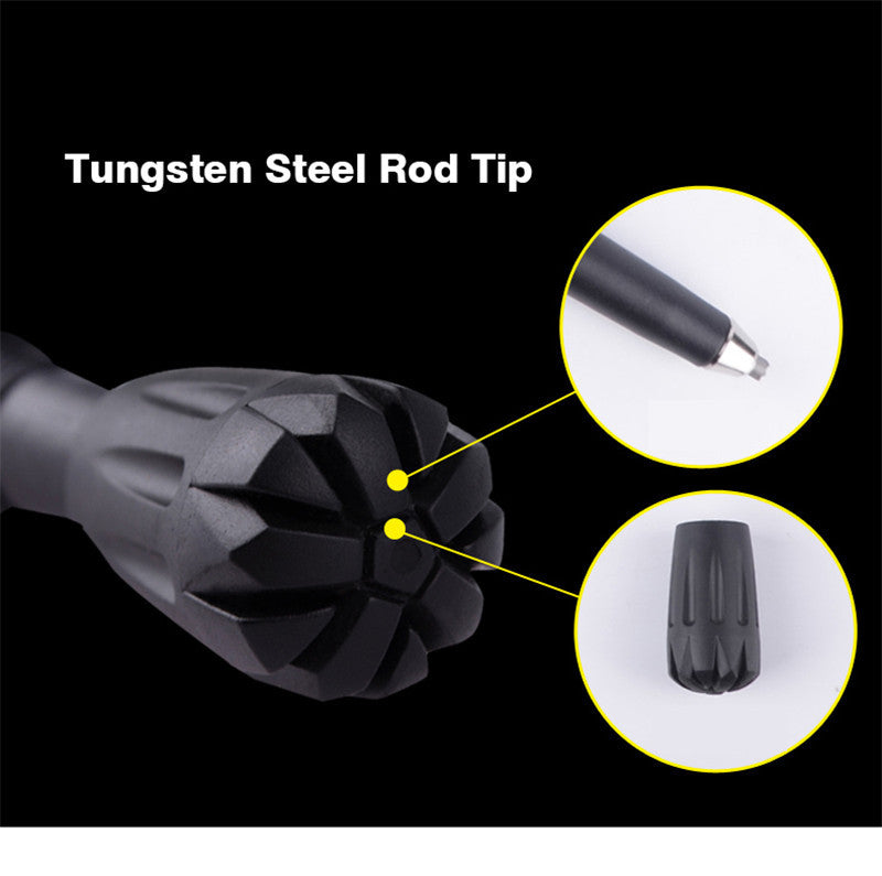 Multifunctional Telescopic Carbon Fiber Trekking Pole – Lightweight and Adjustable 63-135cm 4