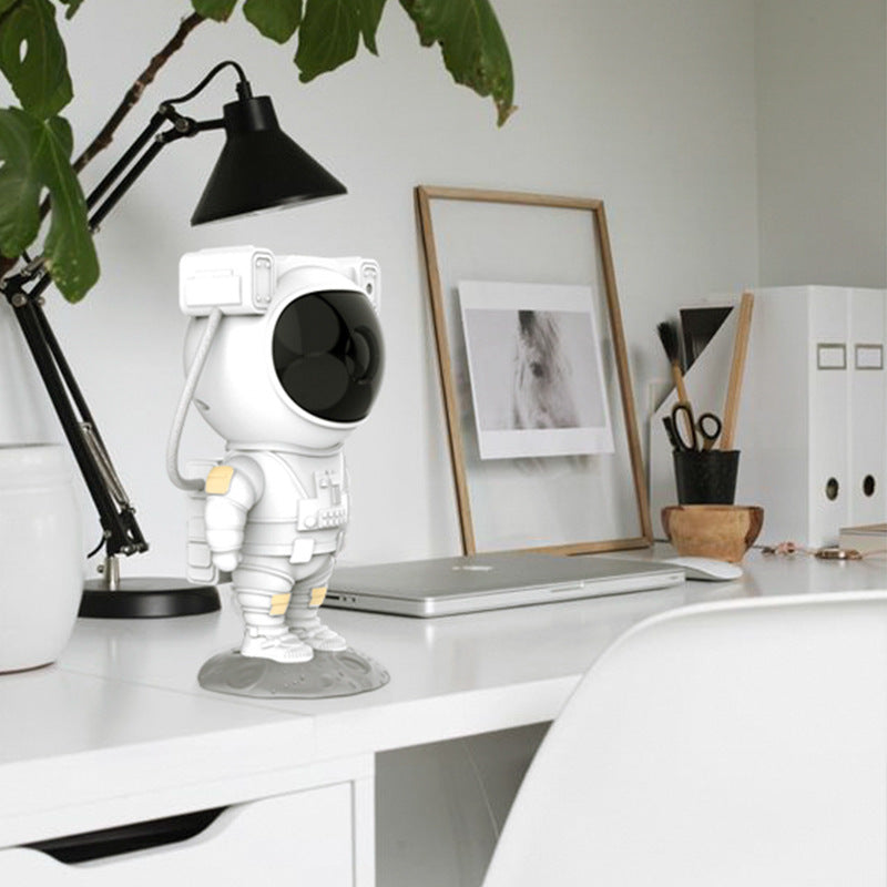 Creative Astronaut Galaxy Projector Nightlight with Adjustable Nebula Effects and Remote Control 4