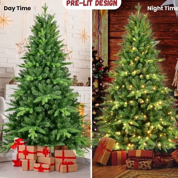 5FT Pre Lit Artificial Christmas Tree with Lights