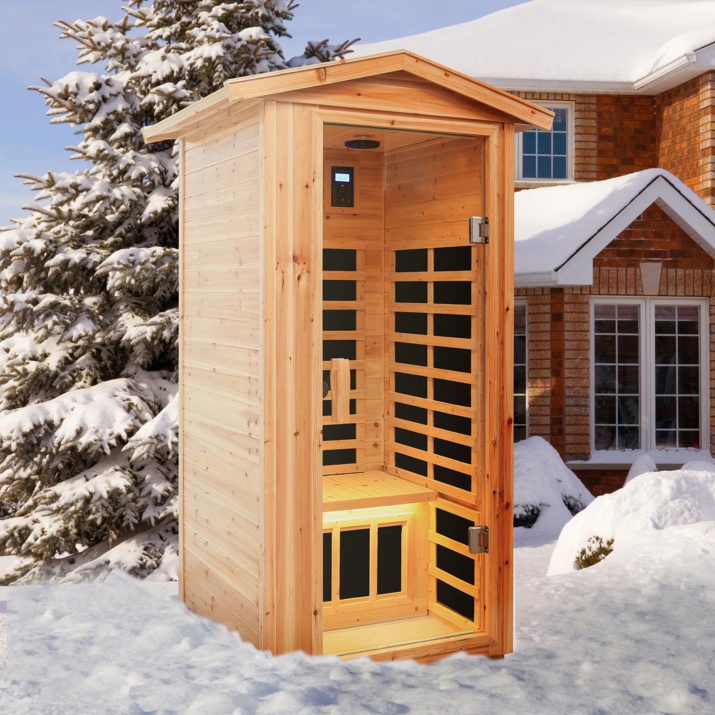 One Person Outdoor Infrared Sauna