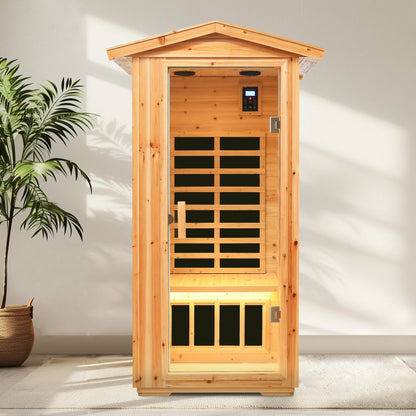 One Person Outdoor Infrared Sauna