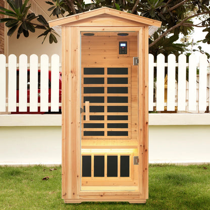 One Person Outdoor Infrared Sauna