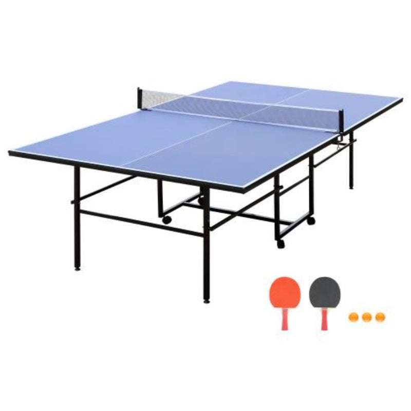 9-Foot Indoor Ping Pong Table Set