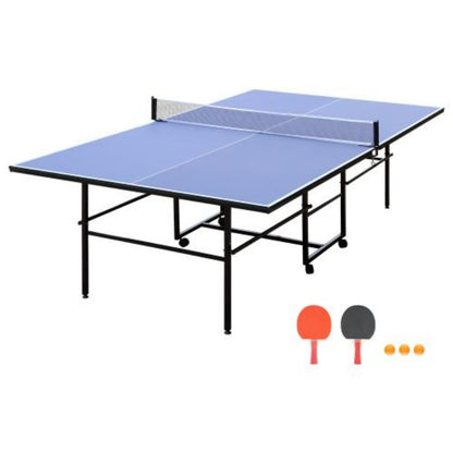9-Foot Indoor Ping Pong Table Set