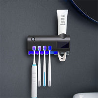 Ultraviolet Toothbrush Sanitizer with 99.9% Disinfection – Rechargeable UV Toothbrush Sterilizer, Quick 3-Minute Sterilization 4