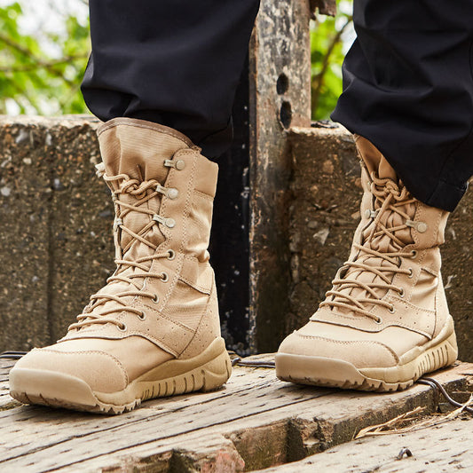 Tactical Combat Boots for Outdoor Activities – Unisex Climbing and Hiking Footwear 1