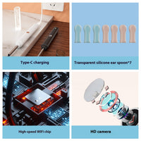1080P HD Ear Visual Camera Tool