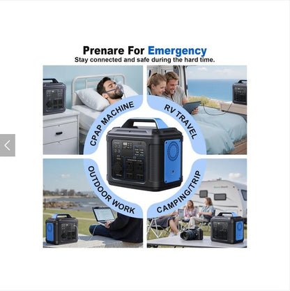 Portable 296Wh Lithium Battery Generator