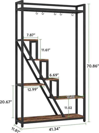 7-Tier Metal Plant Stand