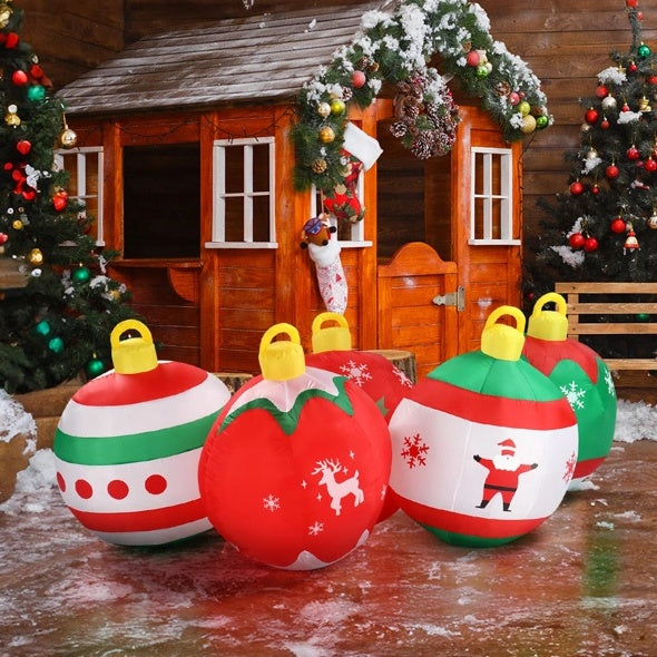 6.9 FT Inflatable Christmas Decoration with LED Lights
