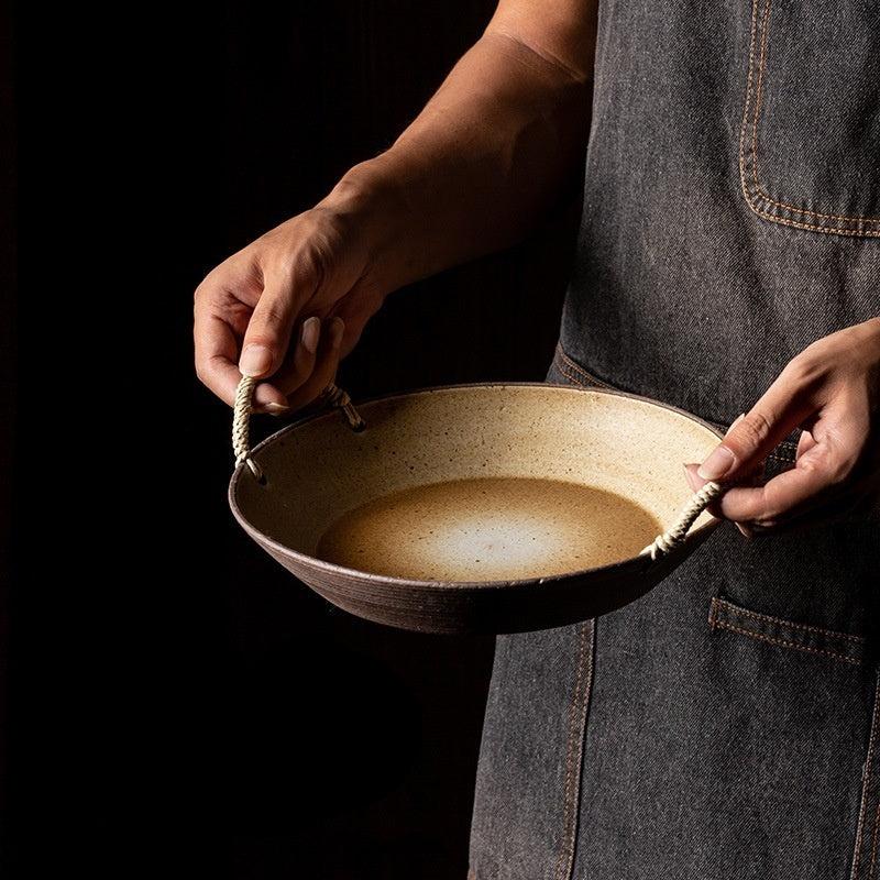 Handmade Coarse Serving Dishes