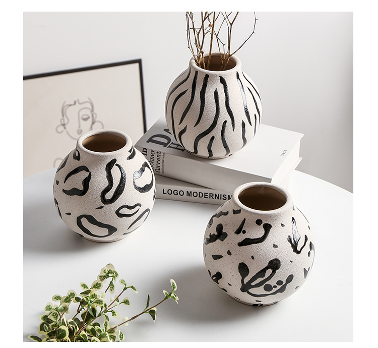 PRINT - Nordic Ceramic Vase