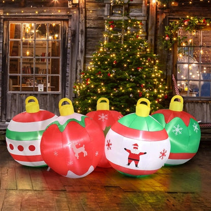 6.9 FT Inflatable Christmas Decoration with LED Lights