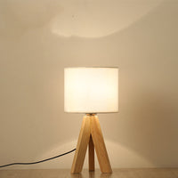 CANVAS - Rustic Wooden Table Lamp
