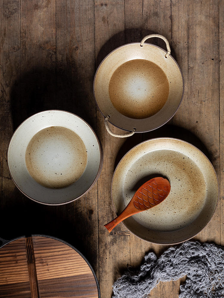 Handmade Coarse Serving Dishes