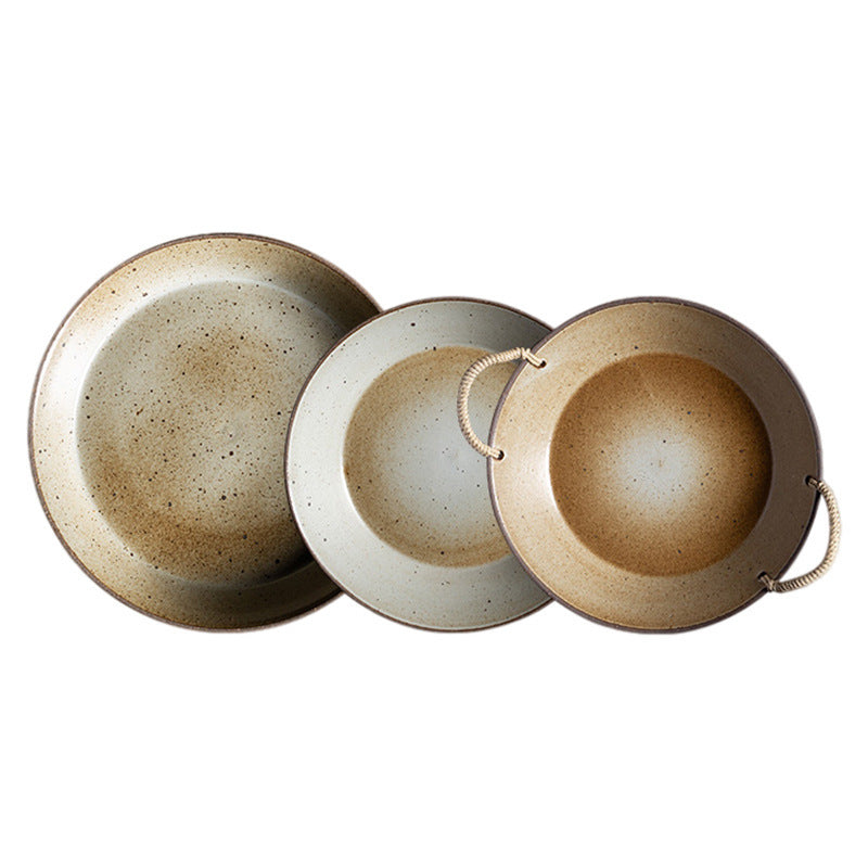 Handmade Coarse Serving Dishes