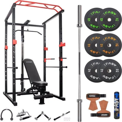 Multi-Functional Power Cage Home Gym