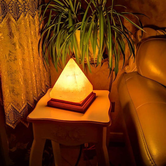 Himalayan Pyramid Salt Lamp