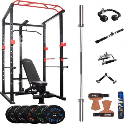 Multi-Functional Power Cage Home Gym