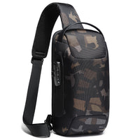 Waterproof Anti-Theft Bag with USB Charging