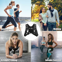 16 LB Weighted Vest for Fitness