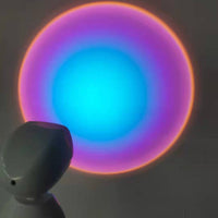 Mini Sunset Projector Robot – 360° Rotatable Astronaut Lamp with USB Charging 4
