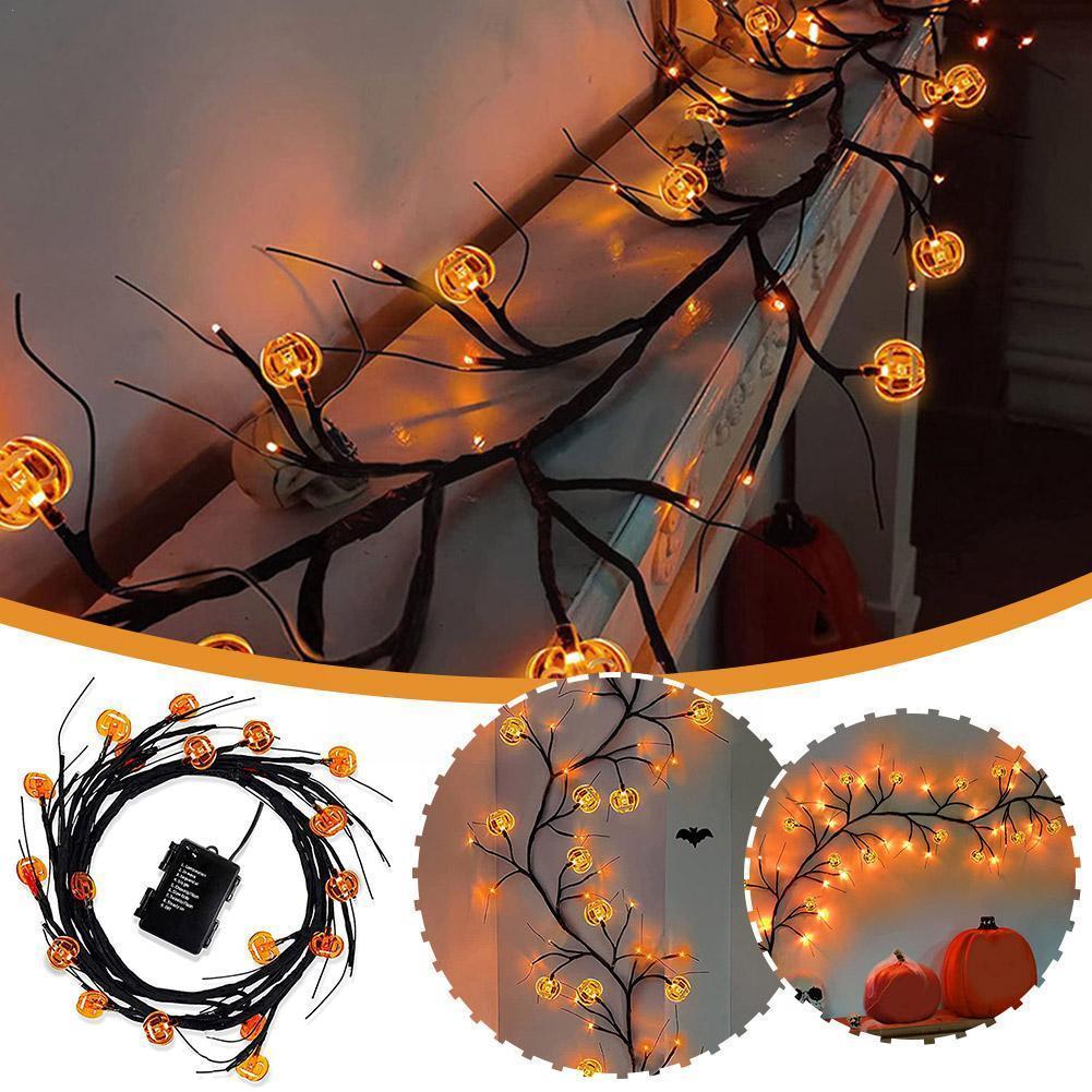 Halloween LED Willow Vine String Lights