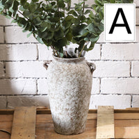 RUSTIC- Retro Ceramic Vase Hydroponic Flower Pot Decoration