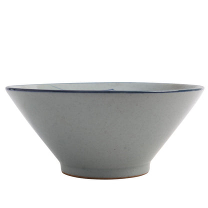 Hand-painted Bamboo Hat Large Thickened Noodle Bowl