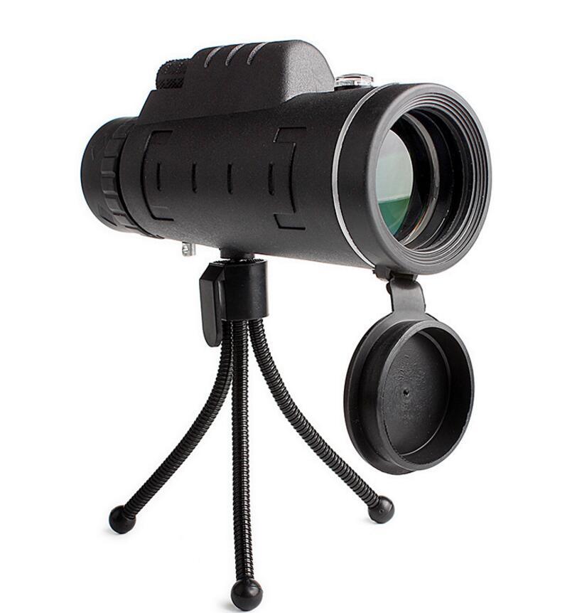 Monocular Telescope with 40x60 Zoom, Compass, Tripod, and Phone Clip for Outdoor Adventures 5