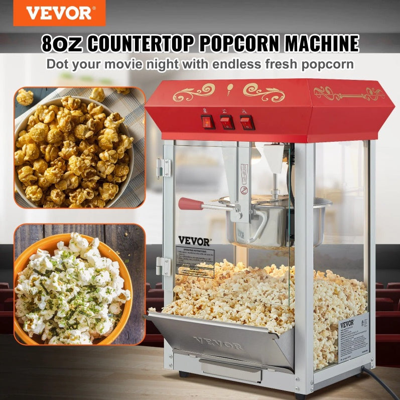 8 Oz Countertop Popcorn Maker
