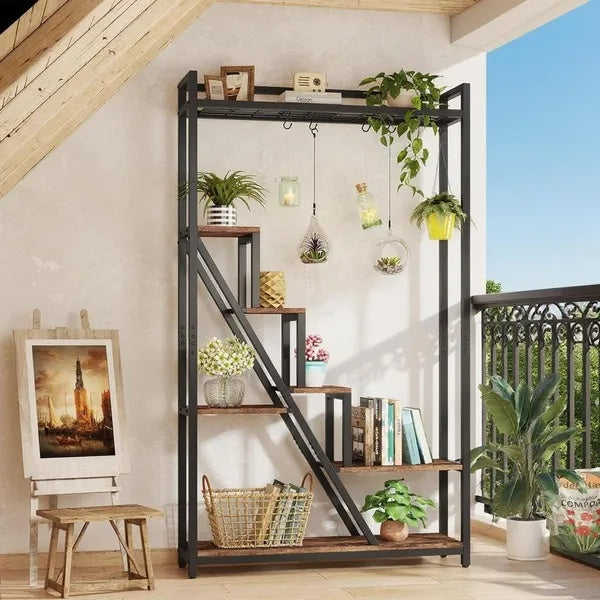7-Tier Metal Plant Stand