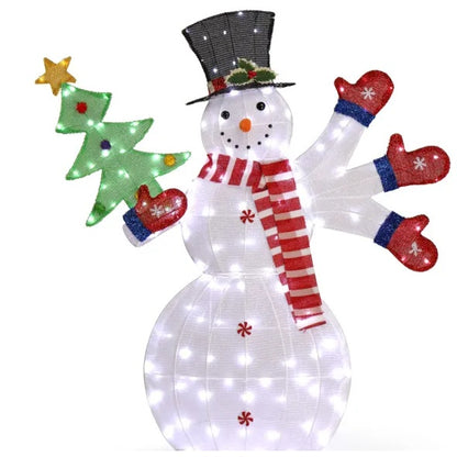 Lighted Snowman Decoration for Christmas